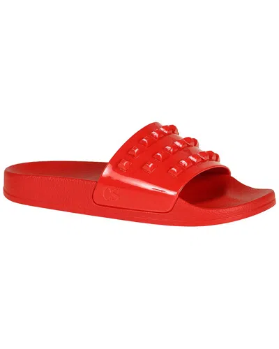 Carmen Sol Franco Sandal In Red