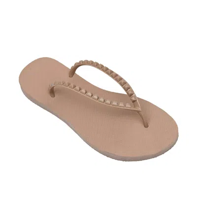 CARMEN SOL GIULIANA FLIP FLOPS NUDE