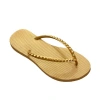 Carmen Sol Giuliana Sandal In Gold