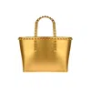 Carmen Sol Grazia Mini Tote In Gold