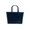 Carmen Sol Grazia Mini Tote In Navy Blue