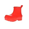Carmen Sol Graziano Jelly Studded Boots In Orange