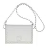 Carmen Sol Graziella Flap Crossbody In Grey