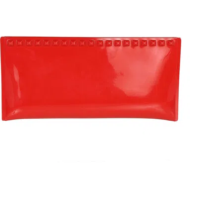 Carmen Sol Julian Clutch In Red