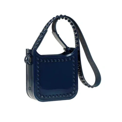 Carmen Sol Lisa Small Crossbody In Navy Blue