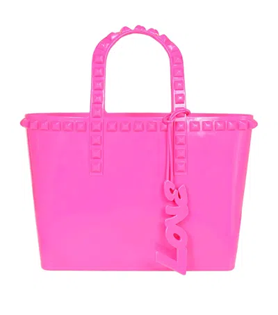 Carmen Sol Kids' Micro Mini Miriam Tote Bag In Pink