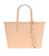 Shop Carmen Sol Mini Grazia Tote Bag In Pink