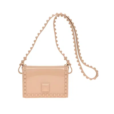 Carmen Sol Mini Graziella Flap Crossbody In Blush