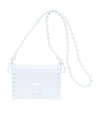 Carmen Sol Kids' Mini Graziella Shoulder Bag In White