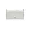 Carmen Sol Nora Clutch In Silver
