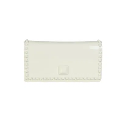 Carmen Sol Nora Flap Pochette In White