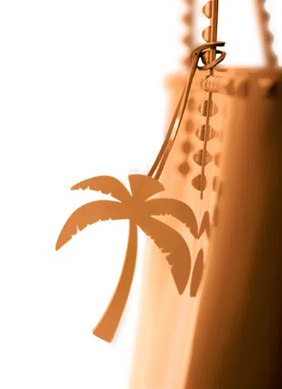 Carmen Sol Palma Charm & Keychain In Gold