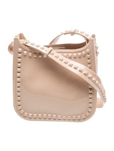 Pre-owned Carmen Sol Pvc Crossbody Bag In Neutral
