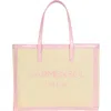 Carmen Sol Roma Tote Bag In Pink