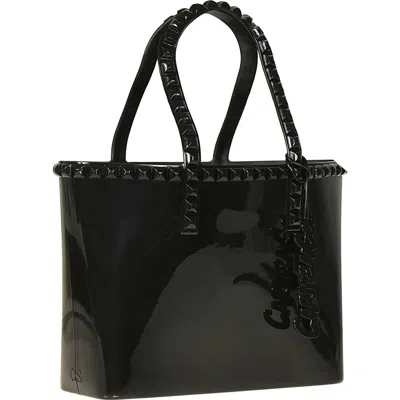 Carmen Sol Seba Borchia Xl Mid Tote In Black