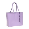 Carmen Sol Seba Mid Tote Jumbo Studs In Purple