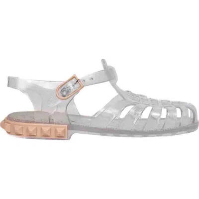 Carmen Sol Kids'  Tommy Mini Fisherman Sandal In Gray