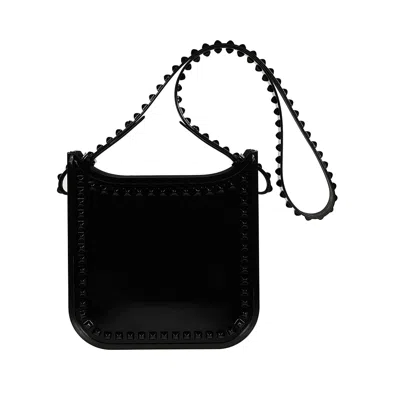Carmen Sol Toni Mid Crossbody Black In Black