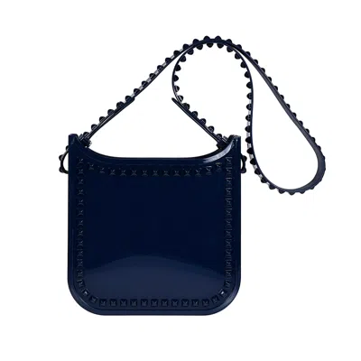Carmen Sol Toni Mid Crossbody In Navy Blue