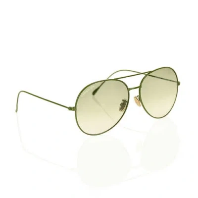 Carmen Sol Olive Green Aviator Sunglasses