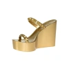 Carmen Sol Tonino Pump In Gold
