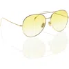 Carmen Sol Tonino Sun Sunglasses In Yellow