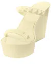 Carmen Sol Tonino Wedge In Yellow