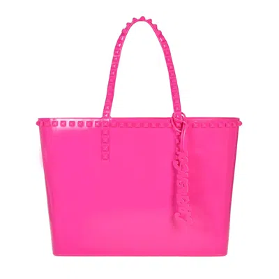 Carmen Sol Women's Seba Mid Tote Bag In Fuchsia In Pink