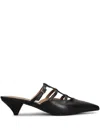 Carmens Demi Straps Slipper-mule In Black