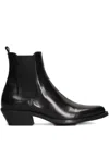 Carmens 30mm Pointed-toe Boots In Black