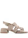 Carmens 35mm Tassel-detailed Sandals In Neutrals