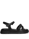 Carmens 40mm Thea Twist Sandals In Schwarz