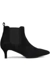 Carmens 50mm Deva Beat Pointed-toe Heeled Ankle Boots In Black