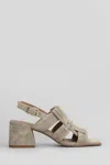 Carmens 70mm Suede Sandals In Brown