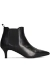 Carmens Deva Pointed Pull-tab Boots In Black