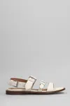 Carmens Etoile Buckles New Flats In White