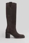 Carmens Mia Boot High Heels Boots In Brown