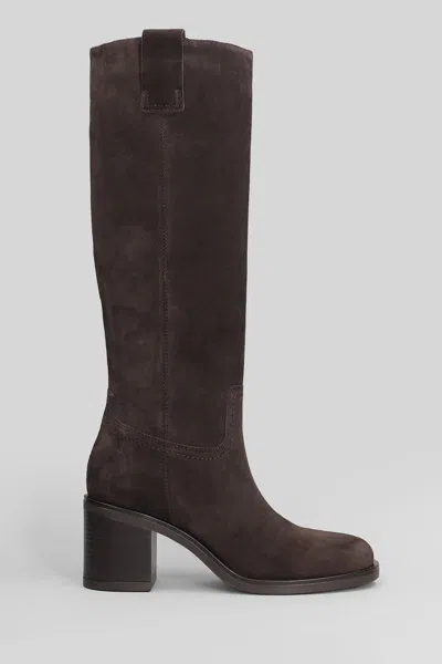 Carmens Mia Boot High Heels Boots In Brown