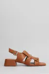 Carmens Sally Trim Sandals Color In Leather Color
