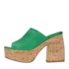 Carmens Sandals Green In Verde Blu E Verdi