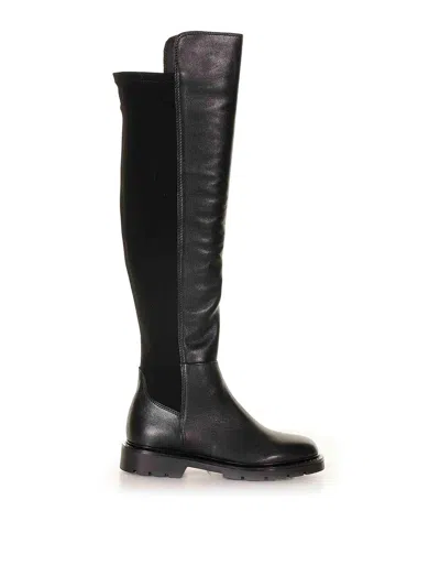Carmens Stivale Brit Alto Stretch In Black