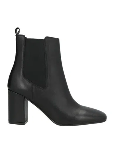 Carmens Woman Ankle Boots Black Size 6 Leather