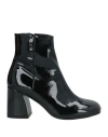 Carmens Woman Ankle Boots Black Size 7 Leather