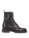 Carmens Woman Ankle Boots Black Size 7 Leather