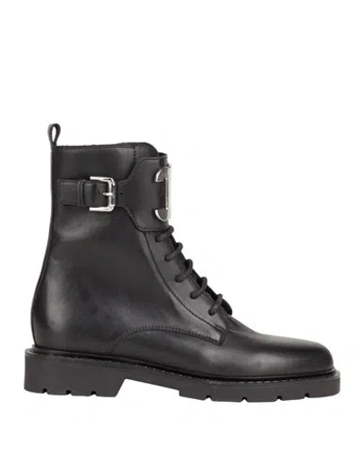 Carmens Woman Ankle Boots Black Size 7 Leather