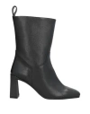 Carmens Woman Ankle Boots Black Size 7 Leather In Black