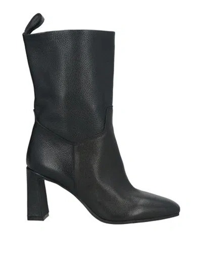 Carmens Woman Ankle Boots Black Size 7 Leather In Nero Neri E Grigi