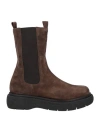Carmens Woman Ankle Boots Cocoa Size 6 Soft Leather In Brown