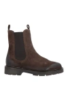 Carmens Woman Ankle Boots Dark Brown Size 7 Soft Leather
