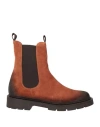 Carmens Woman Ankle Boots Tan Size 9 Soft Leather In Brown
